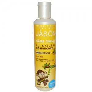 JASON Kids Only! Extra Gentle Conditioner, 8 Ounce Bottles (Pack of 3