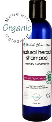 Herbal Choice Mari Shampoo m/w Organic Rosemary & Chamomile 236ml/ 8oz