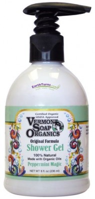 Vermont Soap Organics – Peppermint Magic Bath and Shower Gel 8oz