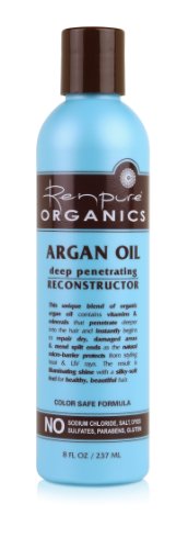 Renpure Organics Argan Oil Deep Penetrating Reconstructor, 8 Ounce (Pack of 2)