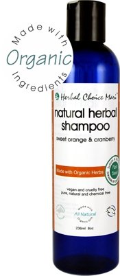 Herbal Choice Mari Shampoo m/w Organic Sweet Orange & Cranberry 236ml/ 8oz