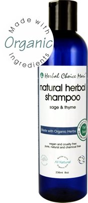 Herbal Choice Mari Shampoo m/w Organic Sage & Thyme 236ml/ 8oz