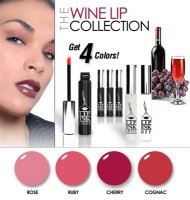 LIP INK Vegan Smearproof Lip Stain Wine Color Collection