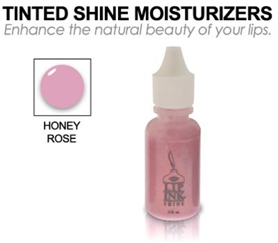 LIP INK Natural Vegan Organic Shine Moisturizer Lip Gloss, Honey Rose