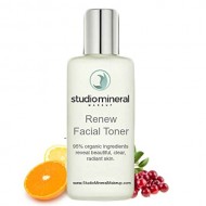 Studio Mineral Makeup Renew Facial Toner / 95% Organic / Reveal Younger Brighter Skin