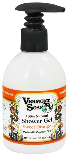 Vermont Soapworks – Shower Gel Sweet Orange – 8 oz.
