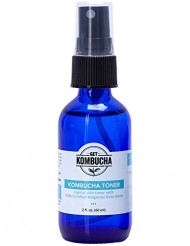 Rose Water Facial Spray withOrganic Kombucha Toner Extract – Handcrafted (3 Month Supply) by GetKombucha® – ONLY PRODUCT OF ITS KIND – 100% Certified Bulgarian Rosewater Mist Provides A Natural Hydrator for Hair And Dry Skin – Kombucha Extract Controls Oil And Acne Prone Faces. – Works for Women, Men, and Kids of Any Skin Color or Complexion – 2 Ounce Blue Cobalt Glass Bottle w/ Pump – Shelf Stable – TSA Travel Approved – Packed With Natural Antioxidants and Anti-Inflammatory Qualities – Experience Dramatically Improve and Refresh Your Face, Eyes, and Body, or 100% Money Back Guarantee !