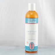 Brigit True Organics- ROSE Castile Body Wash, 8.5 fl. oz. (86% ORGANIC)