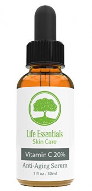 Life Essentials Skin Care – BEST Vitamin C Serum for Face 20% – Organic – Vitamin C + E + Hyaluronic Acid Serum – Anti Wrinkle Serum Facial Skin Care – Pore Minimizer – Dark Spot Corrector – Scar Removal – Melasma Treatment – Age Spot Remover – Wrinkles Release – Acne Treatment – Stretch Mark Removal – Skin Whitening Serum – Cruelty Free. The Anti Aging Serum with Proven Results! 100% Customer Satisfaction Guaranteed!