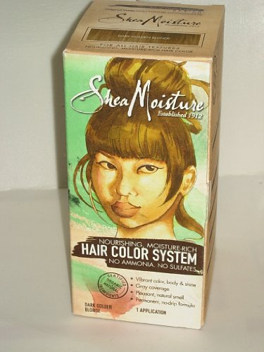 Shea Moisture Certified Organic Dark Golden Blonde Hair Color System