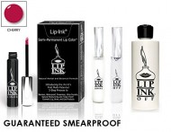 LIP INK Organic Vegan 100% Smearproof Lip Stain Kit – Cherry