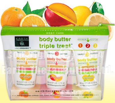 Body Butter Triple Treat – Travel Pack with 3 Flavors