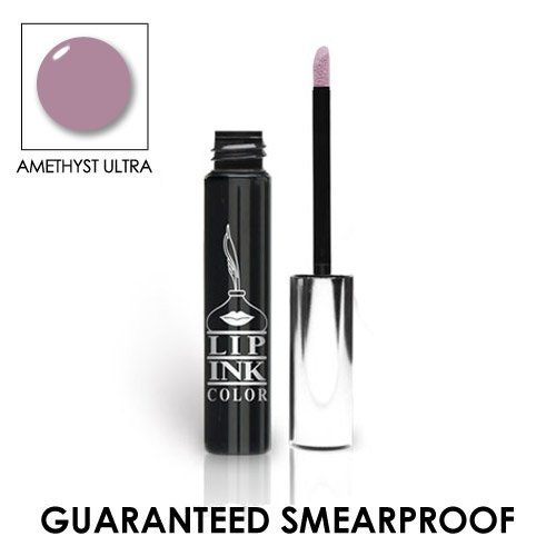 LIP INK Organic Vegan 100% Smearproof Liquid Lip Stain, Ultra Amethyst