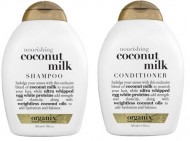 Organix: Nourishing Coconut Milk Shampoo + Conditioner, 13 oz Combo Pack
