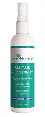 ULTIMATE Ocean Mineral Toner contains 92 powerful oceanic minerals! Micro minerals help repair, rejuvenate and deeply nourish your skin, Irish Moss and Kelp (Algae) stabilizes minerals that deeply moisturize and brighten your skin. Your skin will look and feel healthier, hydrated and give you a beautiful, youthful glow. This wonderful organic facial toner is a proud part of our line of restorative and healing Ocean Mineral anti aging skin care products. 100% Money Back Guarantee.