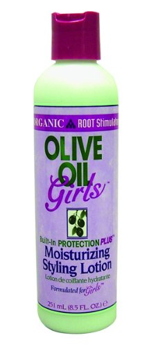 Organic Root Stimulator Olive Oil Girls Moist Styling Lotion, 8.5 oz