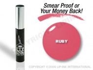 LIP INK Organic Vegan 100% Smearproof Liquid Lip Stain, Ruby