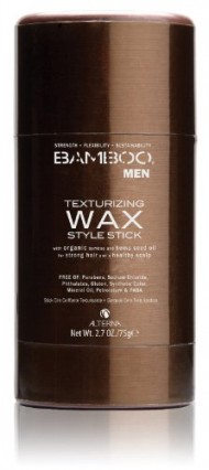 Alterna Bamboo Texturizing Wax Style Stick for Men, 2.7 Ounce