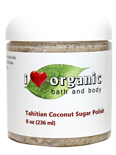 Organic Tahitian Coconut Sugar Scrub Body Polish