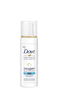 Dove Hair Styling Oxygen Moisture Leave In Foam, 5.1 Ounce