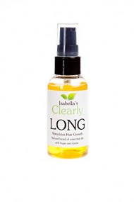 Clearly LONG – Naturally Stimulates Hair Growth, follicle and scalp health with natural oils including Argan, Castor oils, Rosemary, and Jojoba