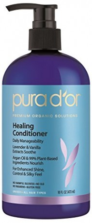 pura d’or Premium Organic Argan Oil Hair Conditioner, 16 Ounce