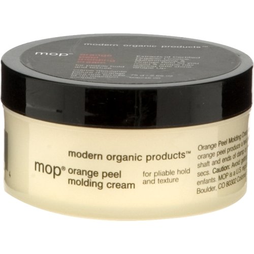 MOP by Modern Organics ORANGE PEEL MOLDING CREAM FOR PLIABLE HOLD AND TEXTURE 2.6 OZ