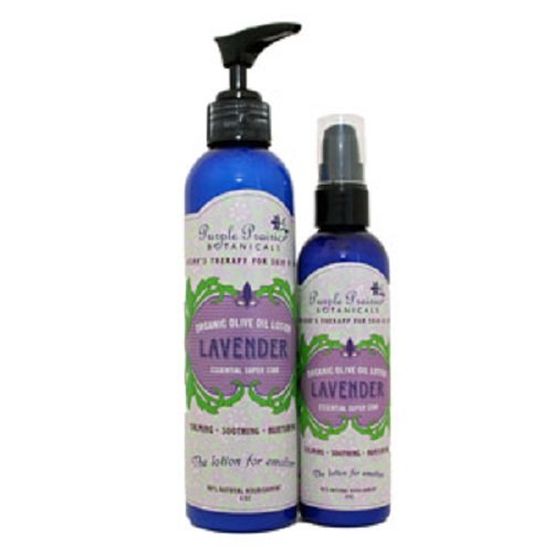 Lavender Organic Olive Oil Lotion 8 oz