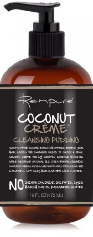 Renpure Coconut Creme Cleansing Pudding, 16 Ounce