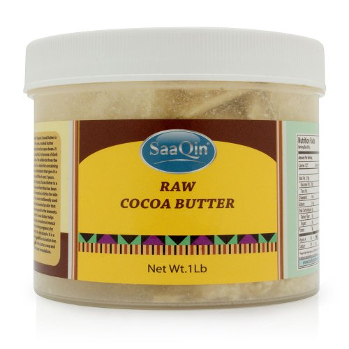Raw Organic Cocoa Butter-16 ozs. From Ecuador Food Grade Grade A