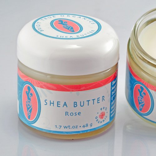 Brigit True Organics- ROSE Shea Butter, 1.7 oz. (99% ORGANIC)