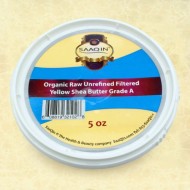 Authentic Organic Yellow Shea Butter FILTERED & CREAMY 5 Oz – The Highest Quality Butter