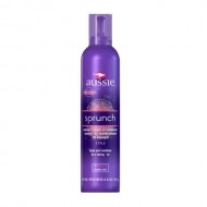 Aussie Sprunch Hair Mousse + Leave-In Conditioner 6.8 Oz (Pack of 3)