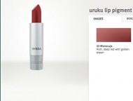 AVEDA Uruku Lip Pigment Lipstick Rich Deep Red w/Golden Sheen #33 MARACUJA