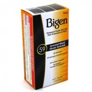 Bigen Powder Hair Color #59 Oriental Black 0.21oz (6 Pack)