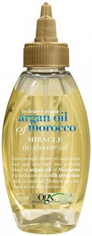 OGX Hydrate Plus Repair Argan Oil of Morocco Extra Strength Miracle in Shower Oil, 4 Ounce
