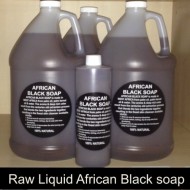 100% Pure Authentic Liquid African Black Soap From Ghana (Gallon) 128 Fl. Oz.