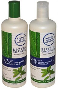 Mill Creek Biotin Shampoo and Conditioner For Hair Growth Bundle