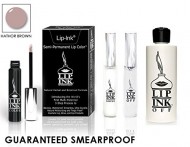 LIP INK Organic Vegan 100% Smearproof Lip Stain Kit – Hathor Brown