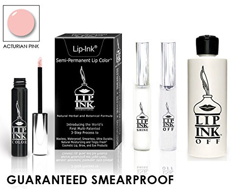 LIP INK Organic Vegan 100% Smearproof Lip Stain Kit – Arcturian Pink