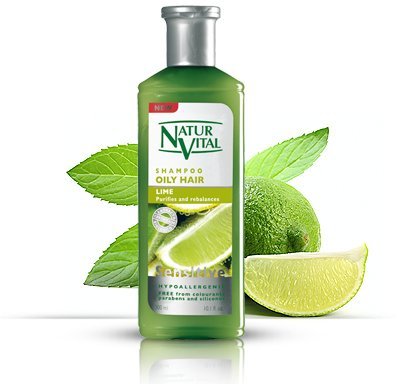 Hair Shampoo Lime – Oily Hair – 300 Ml / Natural & Organic
