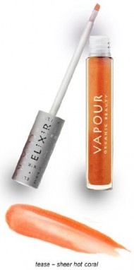 Vapour Organic Beauty Elixir Lip Plumping Gloss – Tease