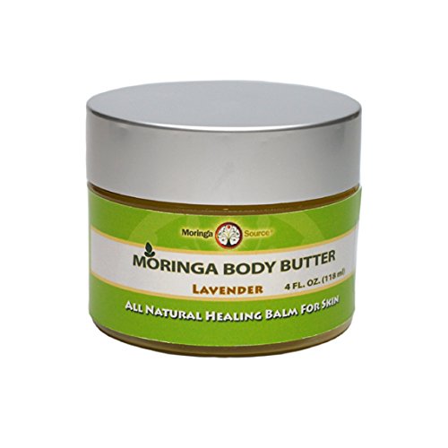 Moringa Silk Body Butter (Lavender, 4 Oz)