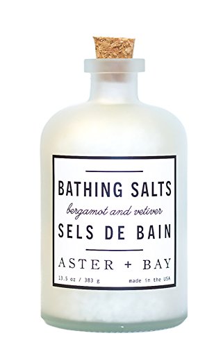 Aster & Bay – All Natural / Vegan Bathing Salts (Bergamot + Vetiver)