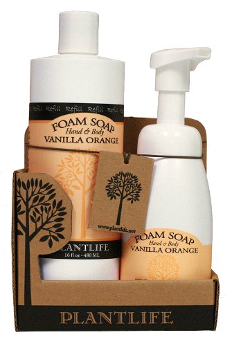 Value Set Vanilla Orange Foam Soap