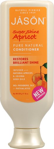JASON Super Shine Apricot Conditioner, 16 Ounce Bottles (Pack of 3)