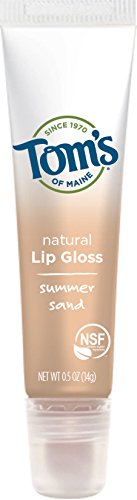 Tom’s of Maine Natural Lip Gloss, Summer Sand, 1 Ounce, 2 Count