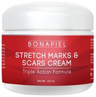 Stretch Marks and Scars Cream – Moisturizing Body Cream Treatment to Remove & Prevent Old and New Marks and Scars – Natural & Organic For Pregnant Women, After Birth, & Men – 4 Oz