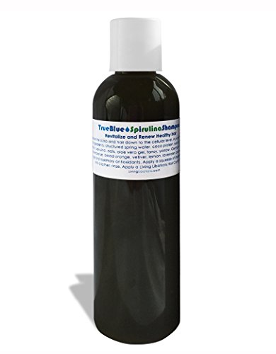 Living Libations – Organic / Wildcrafted True Blue Spirulina Shampoo