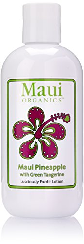Maui Organics Intense Moisturizing Exoitc Lotion, Maui Pineapple, 8.5 Ounce